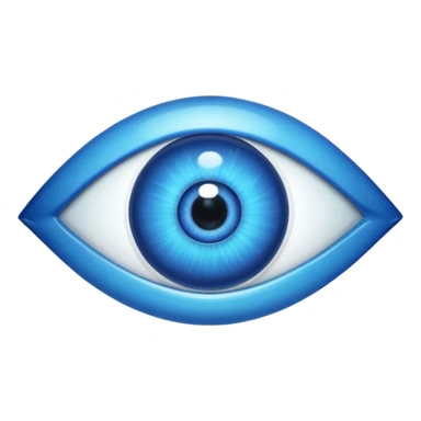 The word family written on a blue evil eye sticker