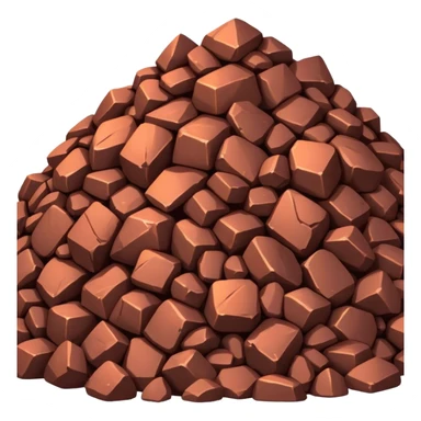 pile of iron ore sticker