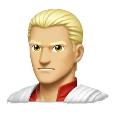 geese howard from the king of fighters serie sticker