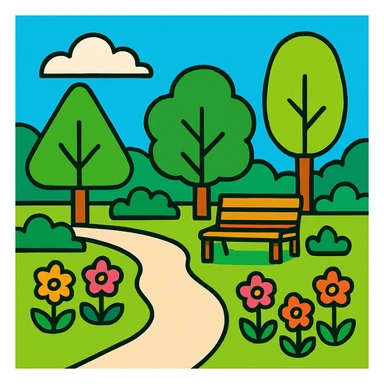 a park sticker