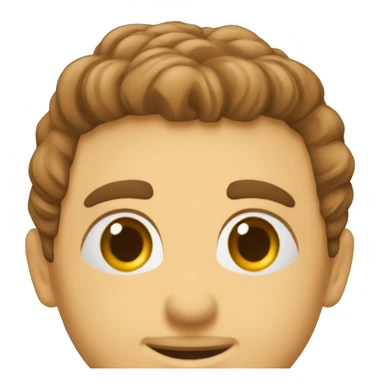 elini, olmaz anlamında öne doğru uzatmış ve yüzünde mahçup bi ifade olan emoji sticker