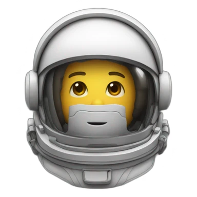 astronaut helm sticker