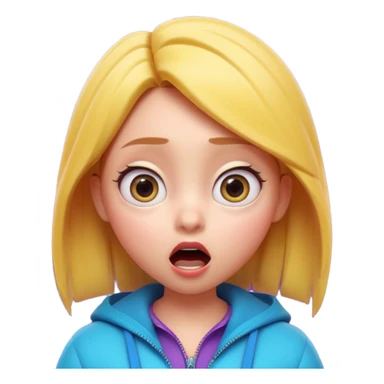 3D cartoon girl, pixar style, surprised expression, mouth closed with zipper, big eyes, vibrant colors, dramatic lighting, dark background, youtube thumbnail style, ultra detailed, high quality, sharp focus, 16:9, 4k
b sticker