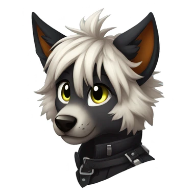 Edgy sharp anthro furry by Falvie, LiLaiRa, griffsnuff, AngieWolf sticker