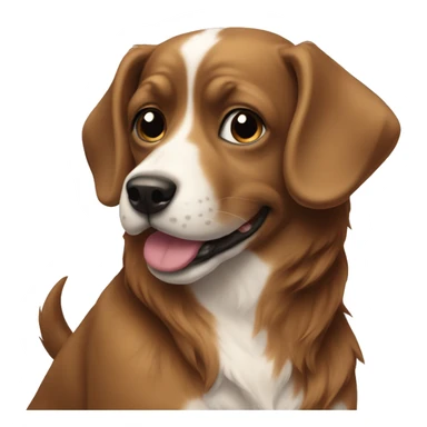 Coquette dog sticker