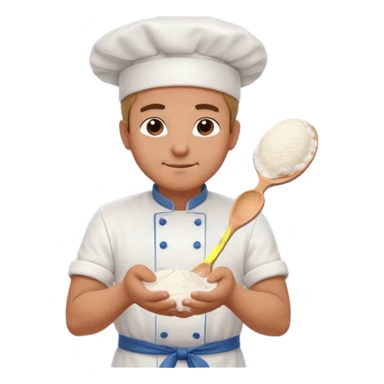 Chef kneading dough


 sticker