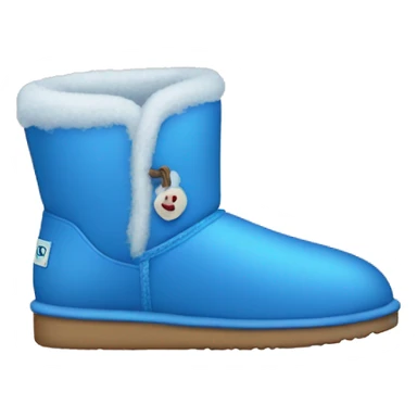 Blue UGGs ￼ sticker