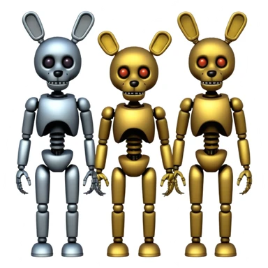 Five nights at Freddy’s animatronics sticker