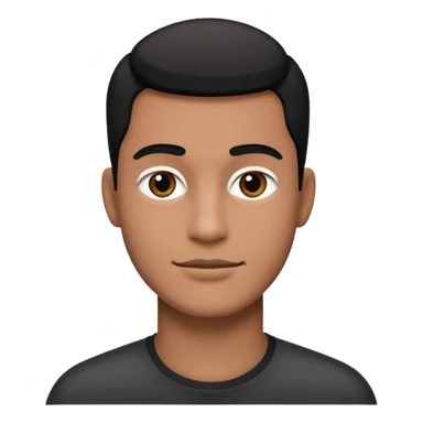 balck and white photo man sticker