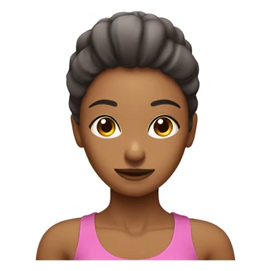 Pilates girlie sticker