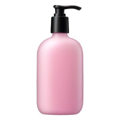 Pastel pink shower gel sticker