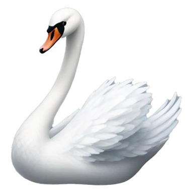 Swan lake  sticker