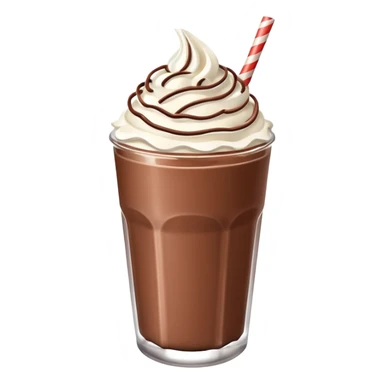then make it into similiar milkshake chocolate sticker