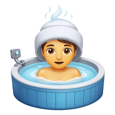 una bañera de hidromasaje sticker