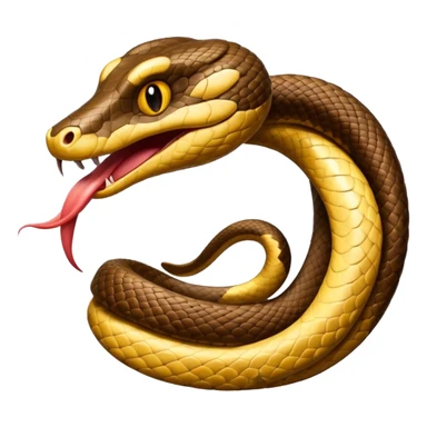 snake with a go tee sticker