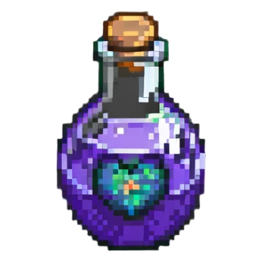Potion bottle sticker