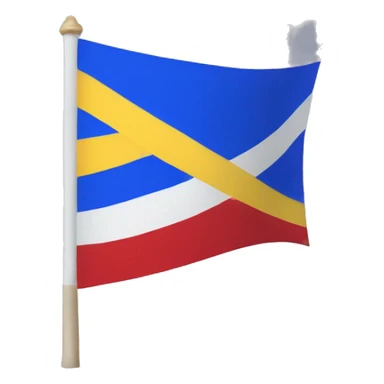 Colorguard flag sticker