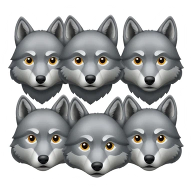 Manada de lobo sticker