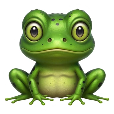 Frog with PTSD sticker