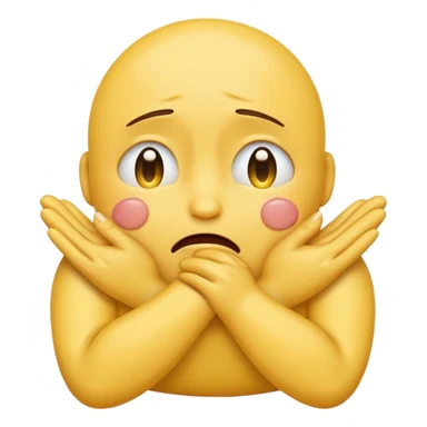 NO. I WANT AN CLASSIC EMOJI LIKE THIS 🫂 TO CRY sticker