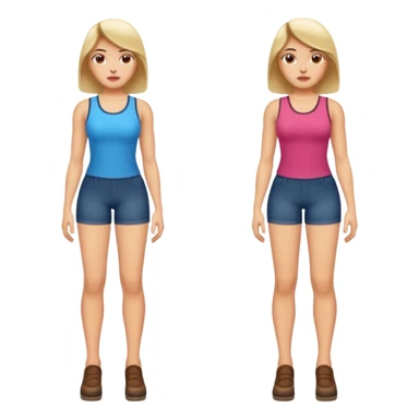 Jambes lourdes femme sticker