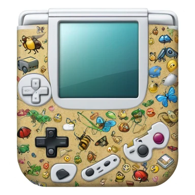 Nintendo DS bug hitter sticker