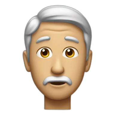 don't know confused man sticker