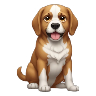 Very-strong-dog sticker