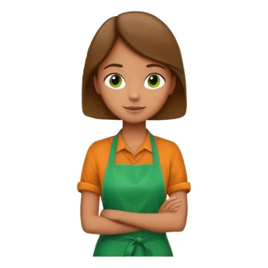 Eine Person wartet an einer Supermarktkasse. Die Kasse ist beschriftet als "Plauderkasse" und im grünen Design. sticker