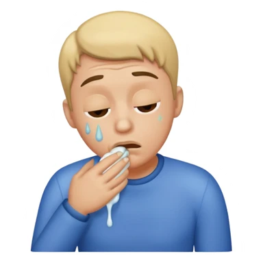 gay man puking sticker