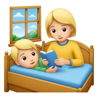 a children’s story picture book sticker