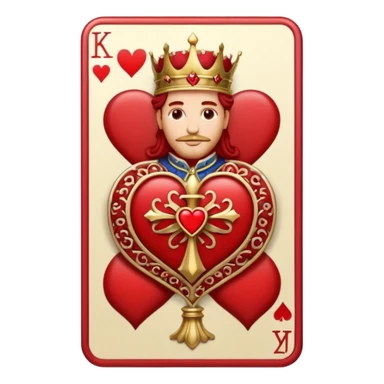 King of Hearts sticker