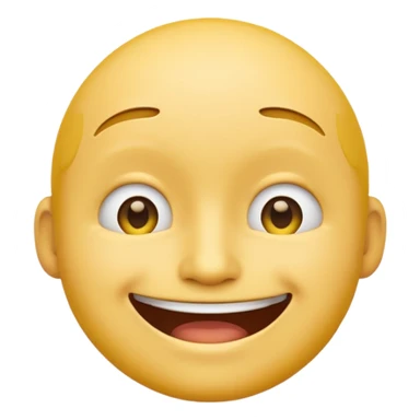 a yellow male emoji with a (closed mouth) sticker