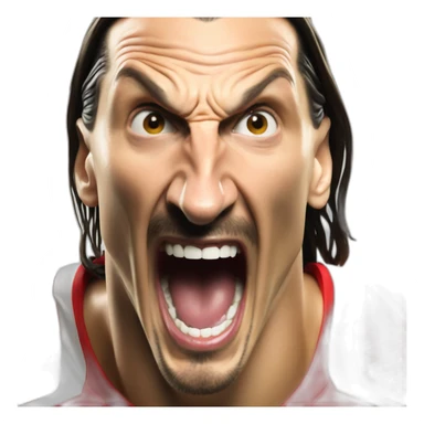 Zlatan Ibrahimovic roar sticker