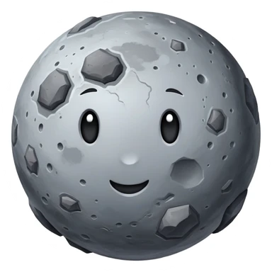 Planet Mercury realistic sticker