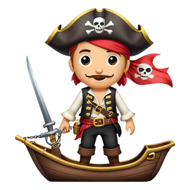 pirate song sticker