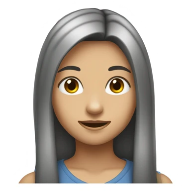 generic fifteen year old girl sticker