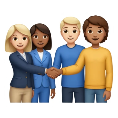 networking people sticker