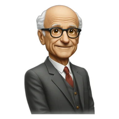 Milton Friedman sticker