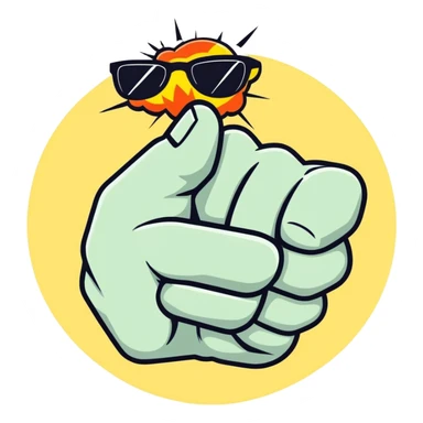 This as a sticker 🤘👊💥😎 sticker