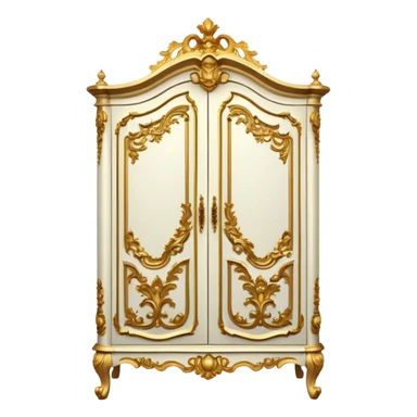 rococo armoire sticker