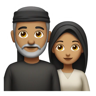 Arab and Turkish family Christian  sticker