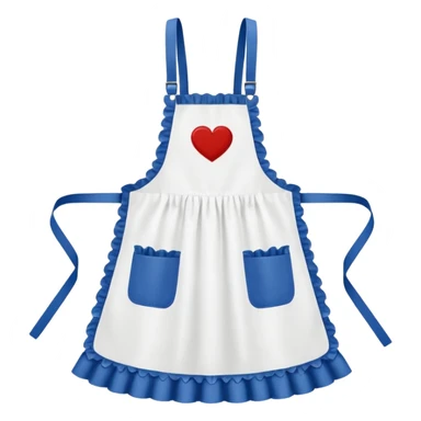 fancy kitchen apron  sticker