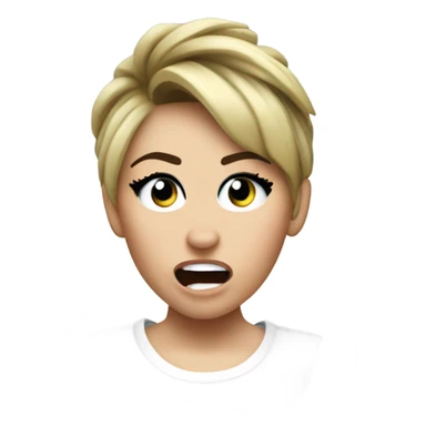 Miley Cyrus on wrecking ball sticker