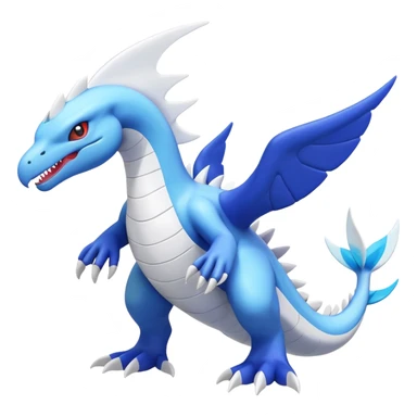 Lugia-Kyogre-Salamence-Reshiram-Latios-fusion-creature (full body) sticker