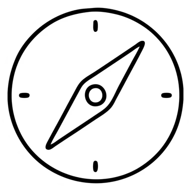 compass sticker