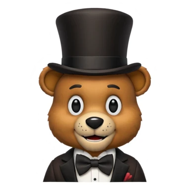Freddy fazbear sticker