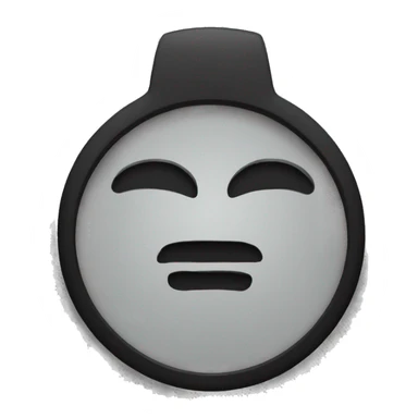 black symbol zero sticker