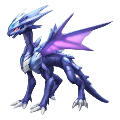  Cool Edgy Shiny Godly Ethereal Digimon-Genesect-Dialga-Reptile full body sticker
