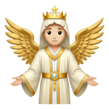 angelic council heaven emoji sticker